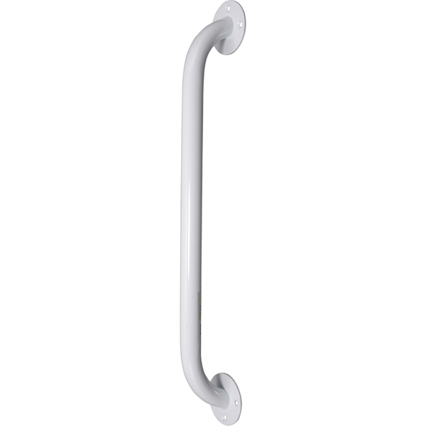 White Powder Coated Grab Bar - 32 Inches - Click Image to Close